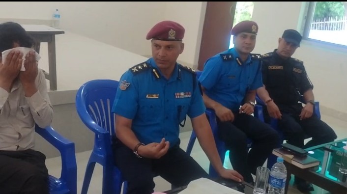 जिल्लावासीको जिउधनको रक्षा पर्सा प्रहरीको पहिलो प्राथमिकता : प्रहरी प्रमुख भट्टराई