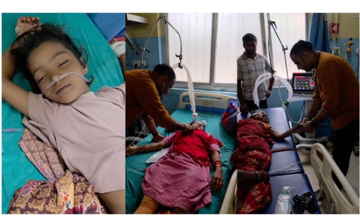 सर्पदंशका चार बिरामीको नारायणी अस्पतालको भेन्टिलेटरमा उपचार हुँदै