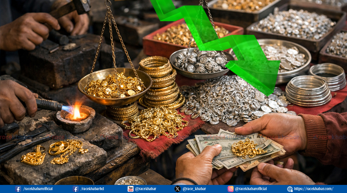 २०८२ मा सुनको कीर्तिमानी छलाङः एकै वर्षमा १ लाख १० हजारले बढ्यो मूल्य