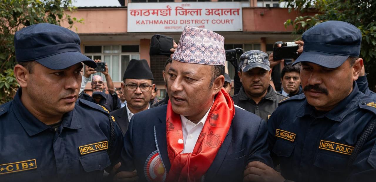 सम्पत्ति शुद्धीकरण मुद्दा: दीपक खड्का अदालतमा उपस्थित, म्याद थपबारे निर्णय हुँदै