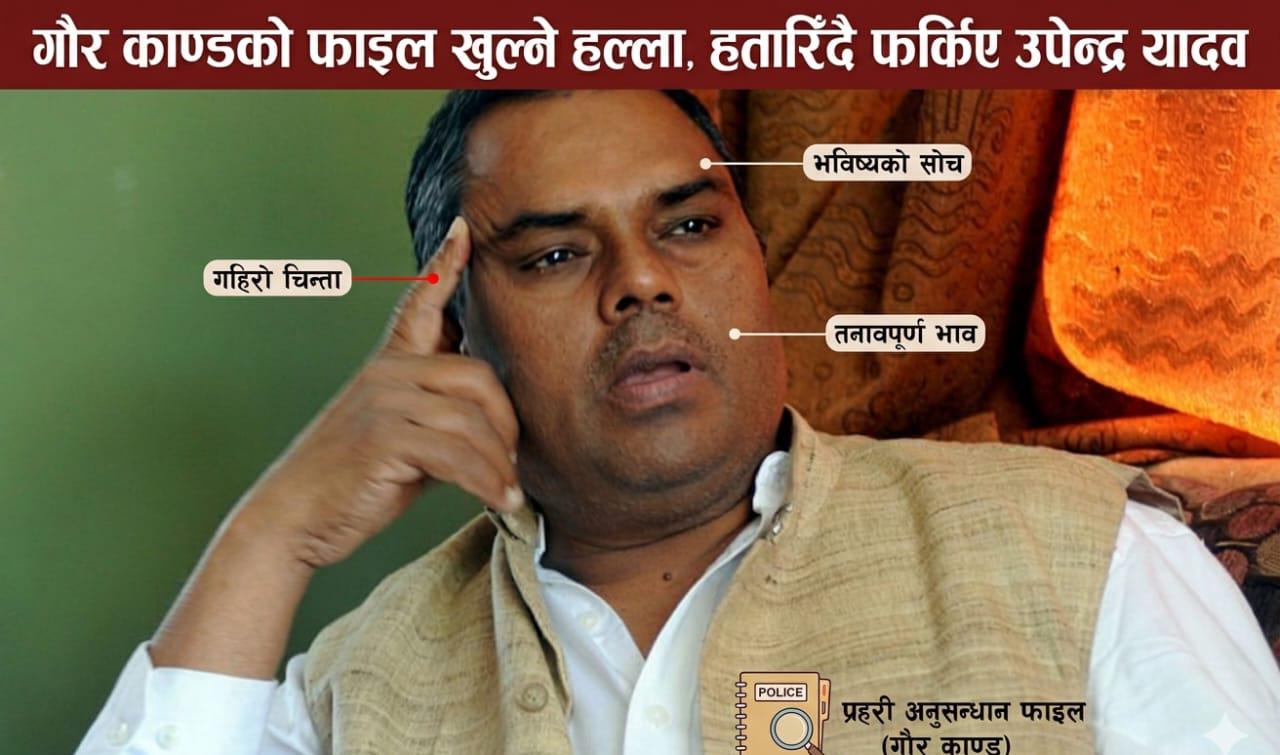 जनता समाजवादी पार्टी (जसपा), नेपालका अध्यक्ष उपेन्द्र यादव अचानक काठमाडौं फर्किएका छन्।