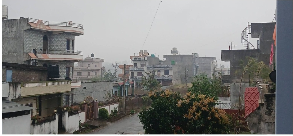 बिहानैदेखि वर्षा, दिउँसोपछि हावाहुरीको सम्भावना, बेलुकीपछि क्रमिक सुधार हुने