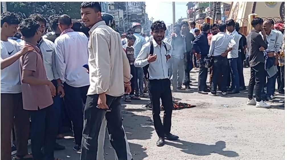 वीरगञ्जमा हरिखेतान क्याम्पस विवाद: परीक्षा पुनः सञ्चालन गर्ने सहमति।