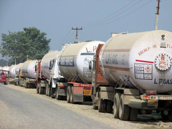 वीरगञ्ज नाका हुँदै एलपी ग्यास आयातमा उल्लेख्य वृद्धि