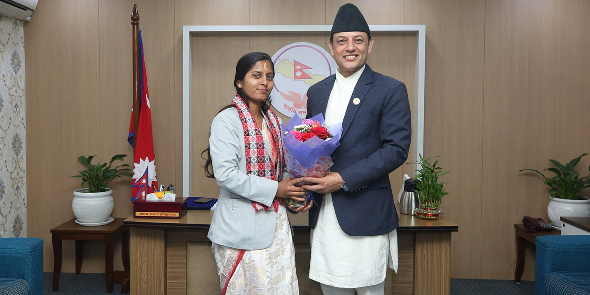 नवनिर्वाचित उपसभामुख रुवीकुमारी ठाकुरले सम्हालिन् पदभार